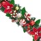 Christmas Peppermint Garland, Red and Green Christmas Garland - Holiday Tree